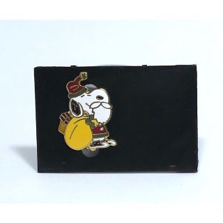 スヌーピー(SNOOPY)のスヌーピー ブローチ ビンテージ 未使用品 SNOOPY サンタ (ブローチ/コサージュ)