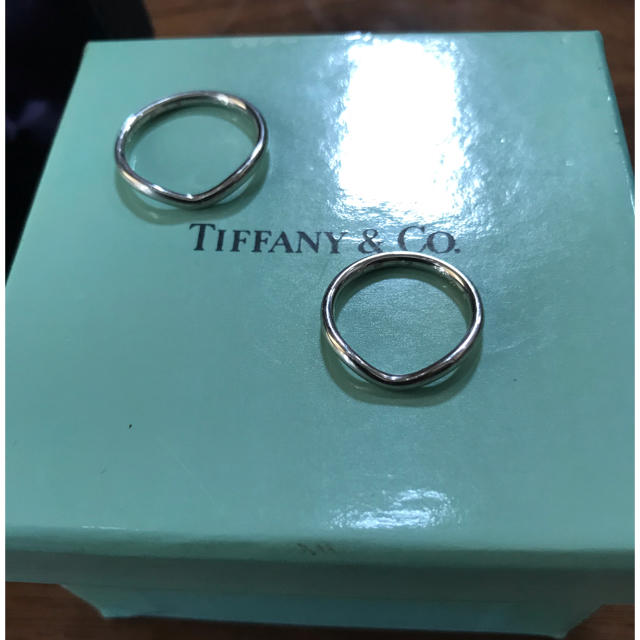 Tiffany & Co. - 週末SALE! ティファニー プラチナ マリッジリング