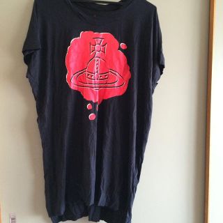 ヴィヴィアンウエストウッド(Vivienne Westwood)のヴィヴィアン♡Tシャツワンピ(ミニワンピース)