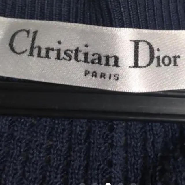 Christian Dior(クリスチャンディオール)のディオール ニットセーター J'ADIOR 8 Dior 正規品ショップ袋リボン レディースのトップス(ニット/セーター)の商品写真