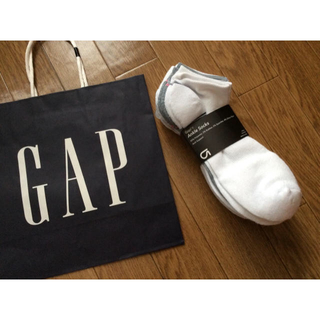 ギャップ(GAP)のGapFit AnkleSocksギャップフィットアンクルソックス靴下3足セット(ソックス)