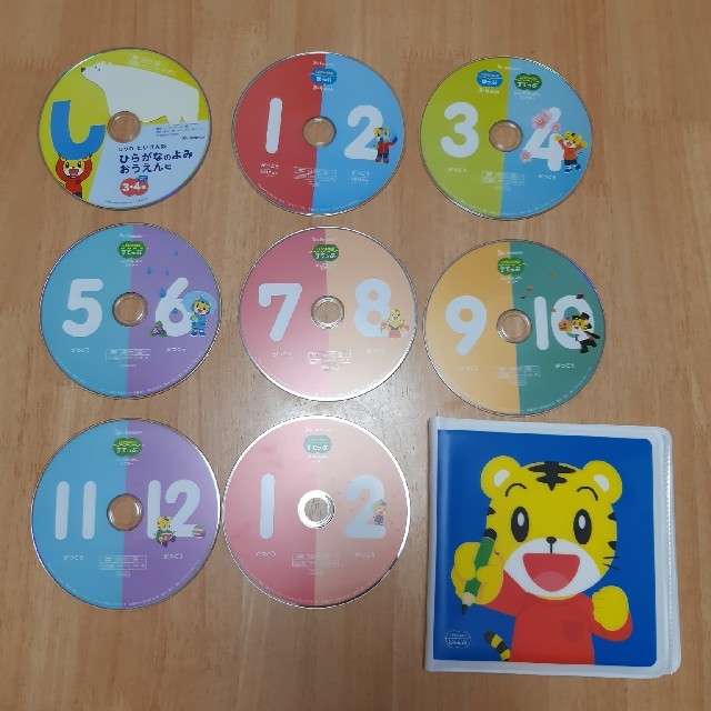 こどもちゃれんじDVD８枚セット エンタメ/ホビーのDVD/ブルーレイ(キッズ/ファミリー)の商品写真