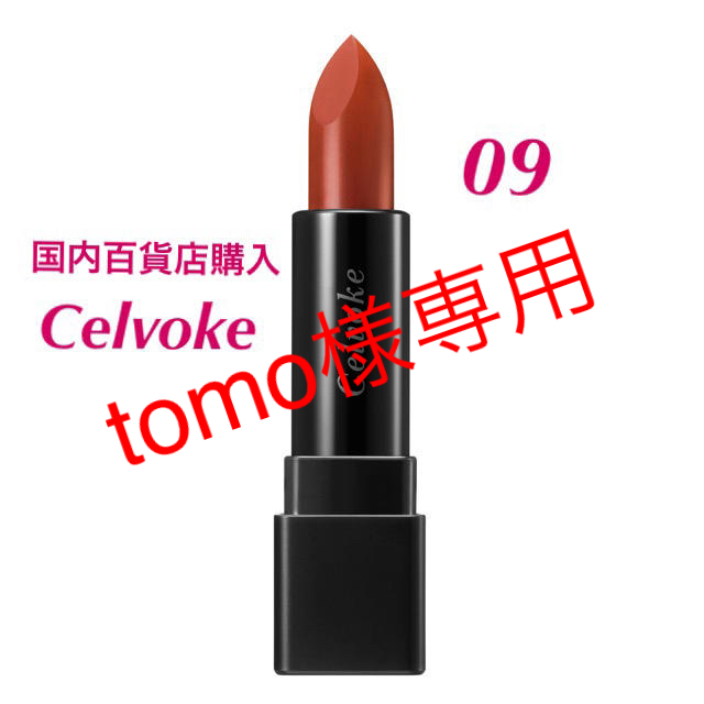 セルヴォーク Celvoke  口紅 # 09 + RMK 10番