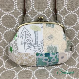 ミナペルホネン(mina perhonen)の専用 ミナペルホネン ハンドメイド がま口 ミニバッグ 長財布(バッグ)