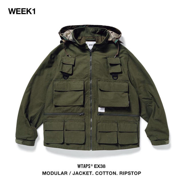 Wtaps19aw WMILL-65 / JACKET ジャケット　m-65