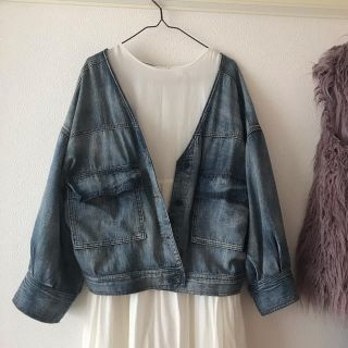 ダブルクローゼット(w closet)のw closet デニムジャケット(Gジャン/デニムジャケット)