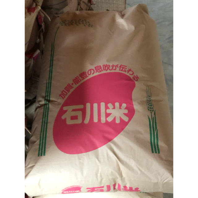 令和3年石川県産新米ゆめみづほ25キロ玄米 送料無料 無農薬有機栽培です。