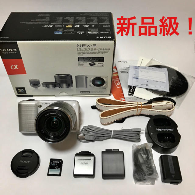 SONY NEX-3 ホワイト 超美品