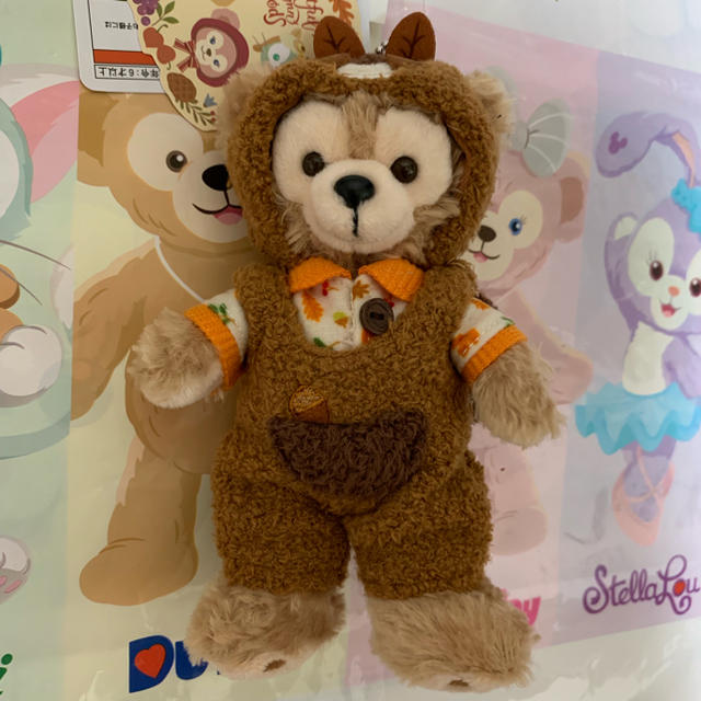 Disney - 秋のぼうけん ぬいぐるみバッジ ダッフィー の通販 by