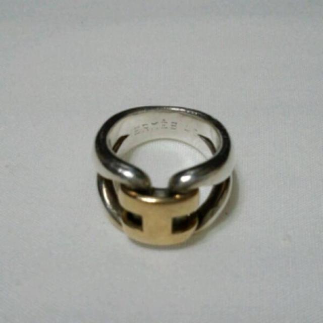 新到着 美品 HERMES 美品 HERMES エルメス ドゥザノ リング 指輪 12号