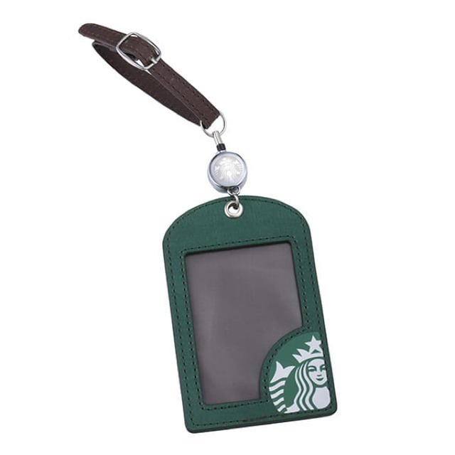 Starbucks Coffee(スターバックスコーヒー)の【新品】台湾スタバ限定 パスケース IDカードホルダー カードケース 2WAY メンズのファッション小物(名刺入れ/定期入れ)の商品写真