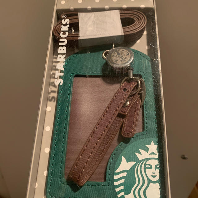 Starbucks Coffee(スターバックスコーヒー)の【新品】台湾スタバ限定 パスケース IDカードホルダー カードケース 2WAY メンズのファッション小物(名刺入れ/定期入れ)の商品写真