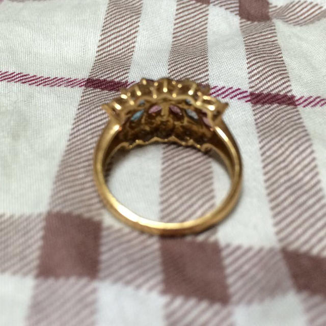 ゴールド リング💍 ゴージャス レディースのアクセサリー(リング(指輪))の商品写真