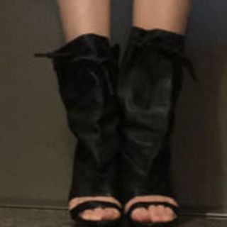 バレンシアガ(Balenciaga)のバレンシアガ  レザーブーツ 37 正規品(ブーツ)