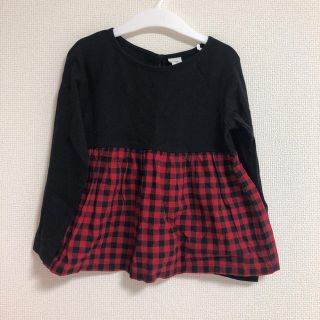 ベビーギャップ(babyGAP)のbaby GAP ギンガムチェックチュニック(kids)(Tシャツ/カットソー)