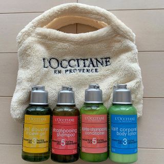 ロクシタン(L'OCCITANE)の☆未使用新品☆ロクシタン バスセット ミニバッグ付き(バスグッズ)