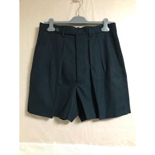 ジルサンダー(Jil Sander)のRA早い者勝ち！！F SIMONS期 ハイウエスト コットンショートパンツ(ショートパンツ)