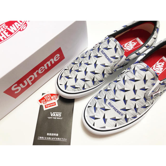 Supreme(シュプリーム)のシュプリーム/ヴァンズ ダイアモンド プレート スリッポン プロ スニーカー メンズの靴/シューズ(スニーカー)の商品写真