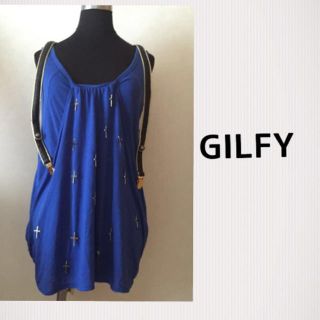 ギルフィー(GILFY)のGILFY★サスペンダー付きトップス(タンクトップ)