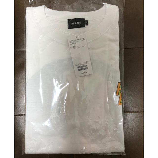 BEAMS(ビームス)の【白 XXL】 フォト Tシャツ PAPERBOY x BEAMS メンズのトップス(Tシャツ/カットソー(半袖/袖なし))の商品写真