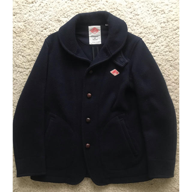 DANTON / ダントン | FREDY&GLOSTER 取扱い 丸襟ウールモッサジャケット | 40 | チャコール | レディース