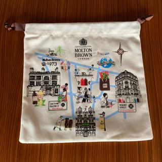 モルトンブラウン(MOLTON BROWN)の新品 MOLTON BROWN ノベルティ ポーチ 巾着(ポーチ)