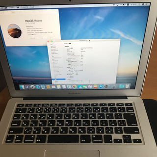 マック(Mac (Apple))の買い得品♪ MacBookAir13inch mid2012 corei7 (ノートPC)