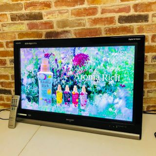 アクオス(AQUOS)のSHARP  AQUOS 亀山モデル 液晶テレビ 32V型 LC-32D10(テレビ)