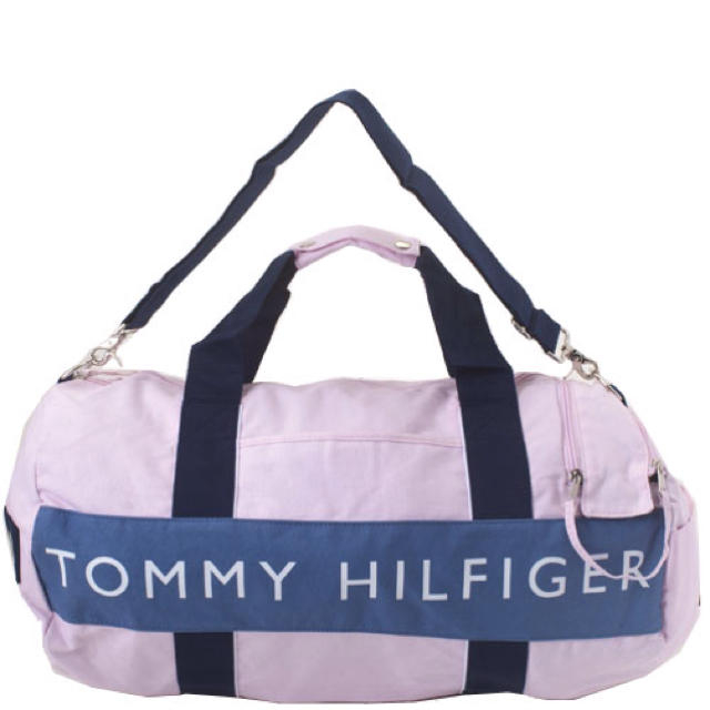 TOMMY HILFIGER(トミーヒルフィガー)のTOMMY ボストンバック ピンク レディースのバッグ(ボストンバッグ)の商品写真