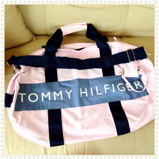 トミーヒルフィガー(TOMMY HILFIGER)のTOMMY ボストンバック ピンク(ボストンバッグ)