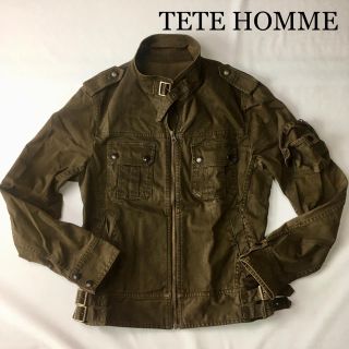 テットオム(TETE HOMME)のTETE HOMME テットオム ミリタリー ジャケット(ミリタリージャケット)