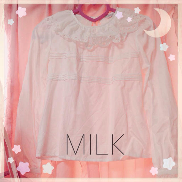 MILK(ミルク)のMILK ♡ シャーリーンブラウス レディースのトップス(シャツ/ブラウス(長袖/七分))の商品写真