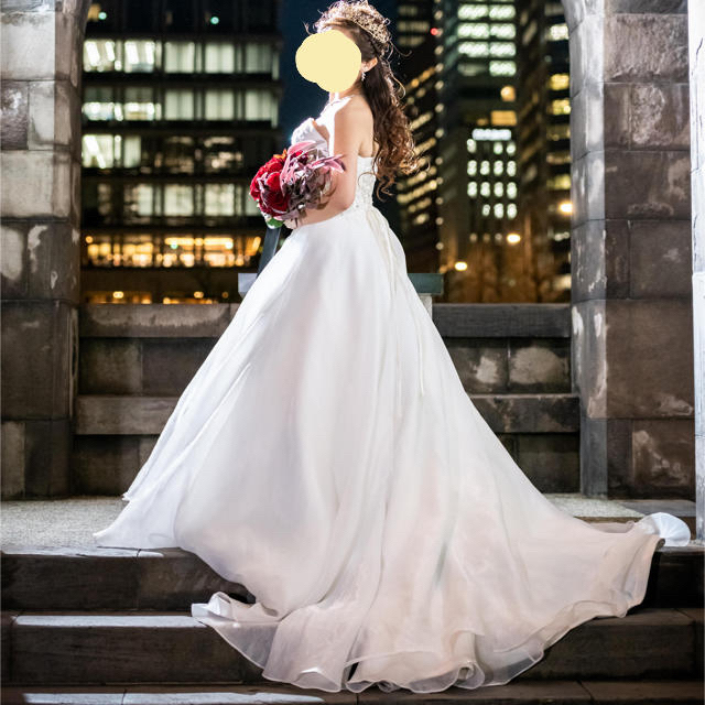 AI様専用】ウエディングドレス オーガンジー 結婚式 前撮り AI様専用】ウエディングドレス オーガンジー 結婚式 前撮り
