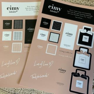 エイミーイストワール(eimy istoire)のeimy istoire 非売品ステッカー(その他)