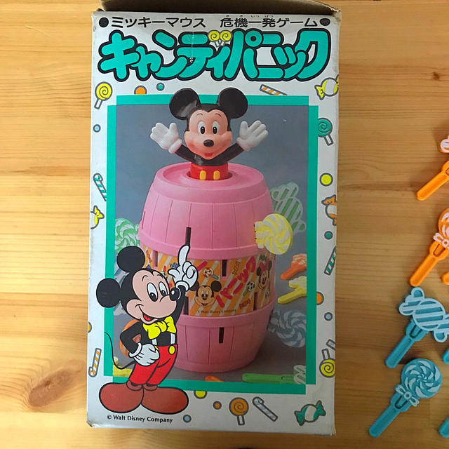 Takara Tomy(タカラトミー)のミッキーマウス 危機一髪ゲーム キャンディーパニック エンタメ/ホビーのテーブルゲーム/ホビー(その他)の商品写真