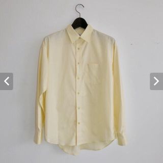 アレッジ(ALLEGE)のAllege シャツ 19ss yellow(シャツ)