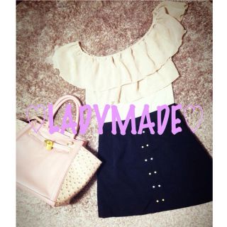 レディメイド(LADY MADE)の☆LADYMADE☆スタッズスカート☆(ミニスカート)