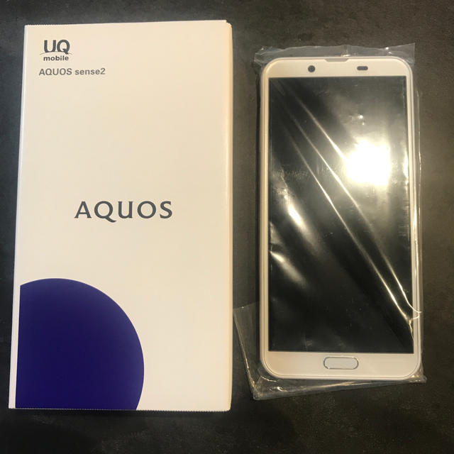 aquos sense2 シルキーホワイト SHARP (SHV43SWU)