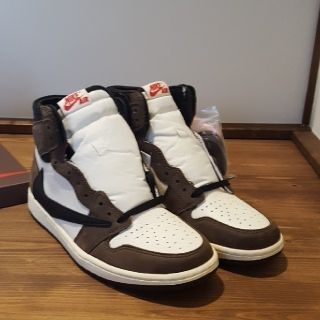 ナイキ(NIKE)のNIKE AIR JORDAN1 "travis scott"(スニーカー)