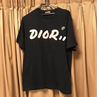 本物ディオールオムDiorロゴ切替TシャツDIORHOMMEディオールメン正規品