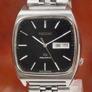 リコー(RICOH)のリコー リクオーツ ブラックダイヤル 初期クオーツ 1970年代 (腕時計(デジタル))