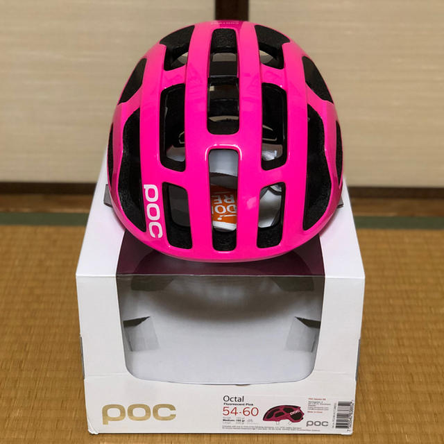 POC Octal Fluorescent Pink Mサイズ スポーツ/アウトドアの自転車(ウエア)の商品写真