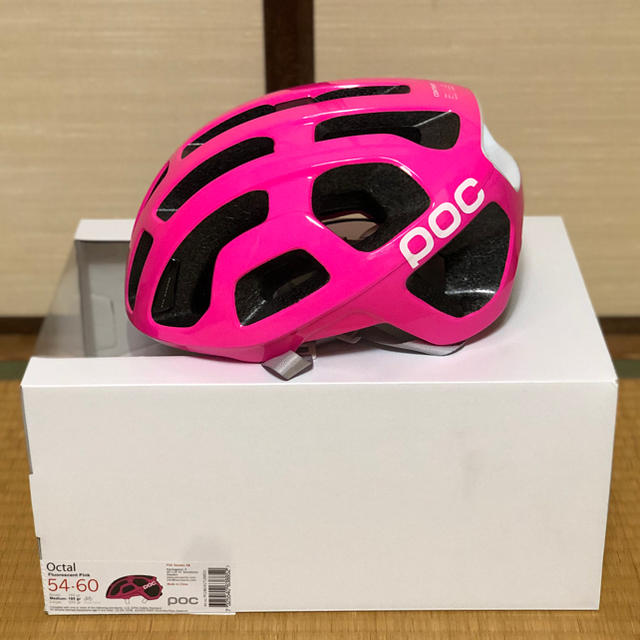 POC Octal Fluorescent Pink Mサイズ スポーツ/アウトドアの自転車(ウエア)の商品写真