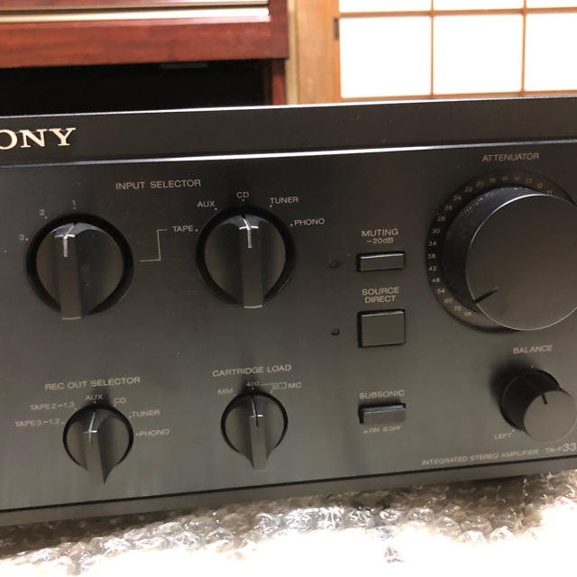 SONY ソニー プリメインアンプ TA-F333ES