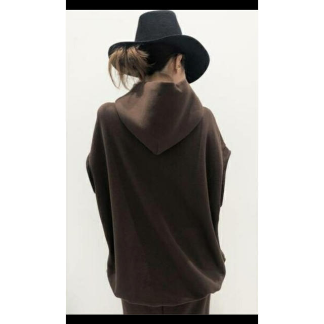 L'Appartement DEUXIEME CLASSE(アパルトモンドゥーズィエムクラス)のアパルトモン AMERICANA N/S Hooded プルオーバー レディースのトップス(パーカー)の商品写真