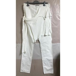 ラフシモンズ(RAF SIMONS)の 2004春夏  宗教期 カットソー付き5ポケットパンツ(その他)