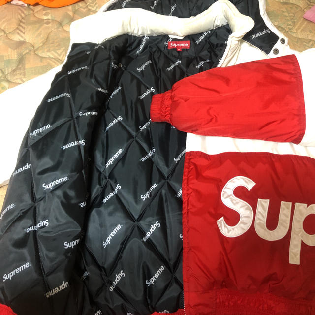 激安正規品 Supreme jacket line side supreme - ダウンジャケット