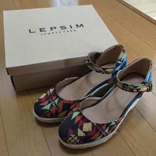 レプシィムローリーズファーム(LEPSIM LOWRYS FARM)のLEPSIM オルテガ柄サンダル☆(サンダル)