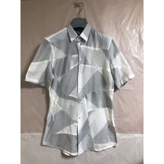 ラフシモンズ(RAF SIMONS)の早い者勝ち！！RAF SIMONS パッチワーク半袖シャツ コレクションピース(シャツ)