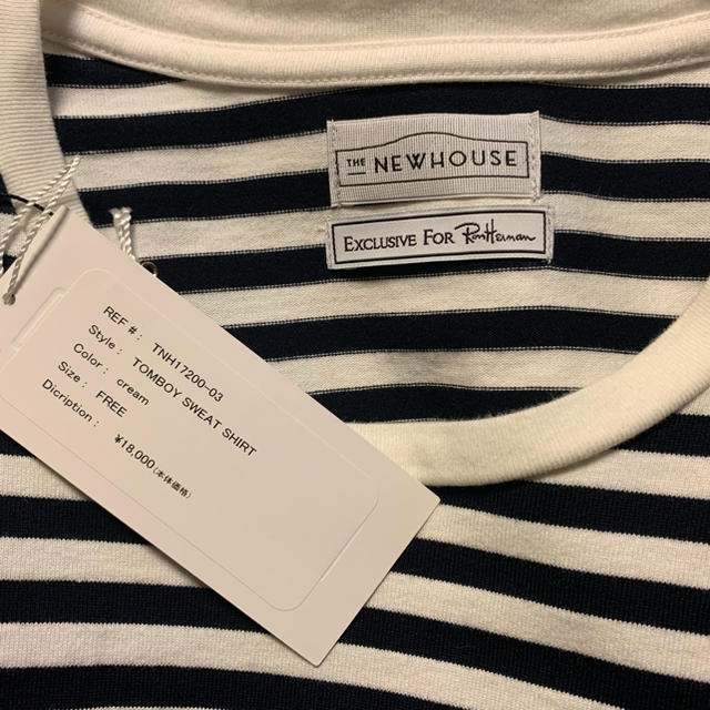 Ron Herman(ロンハーマン)のロンハーマン別注 the new house トムボーイ レディースのトップス(Tシャツ(半袖/袖なし))の商品写真